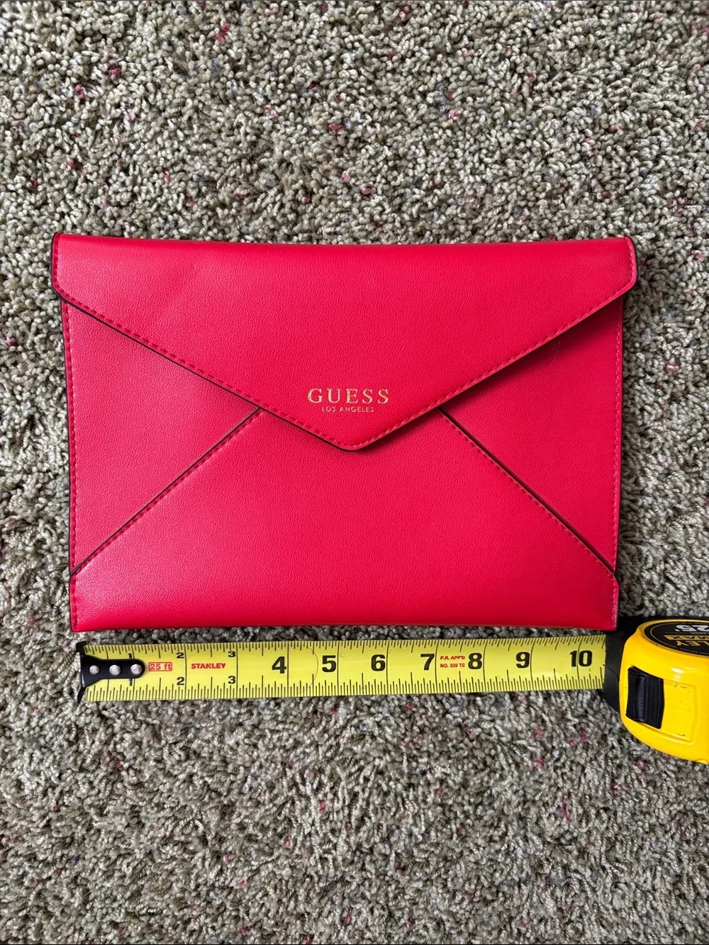 Guess Los Angeles Envelope Clutch - Red